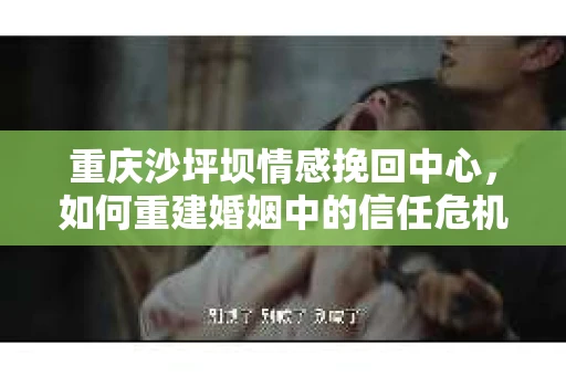 重庆沙坪坝情感挽回中心，如何重建婚姻中的信任危机？