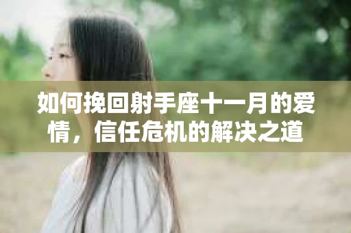 如何挽回射手座十一月的爱情，信任危机的解决之道