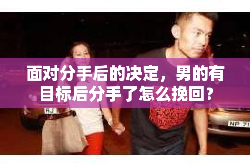 面对分手后的决定，男的有目标后分手了怎么挽回？