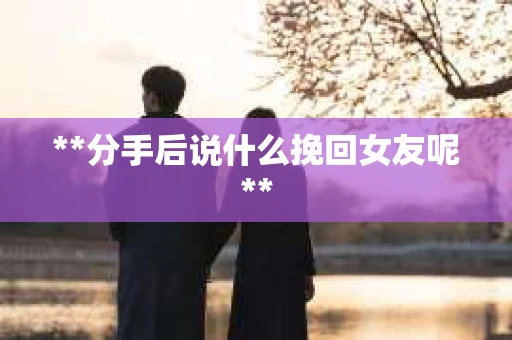 **分手后说什么挽回女友呢**