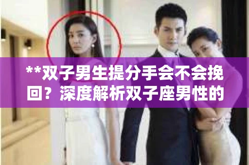 **双子男生提分手会不会挽回？深度解析双子座男性的情感决策**