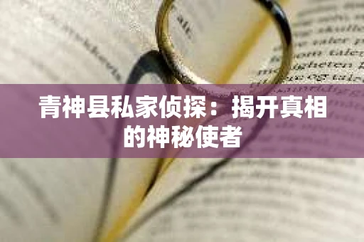青神县私家侦探：揭开真相的神秘使者