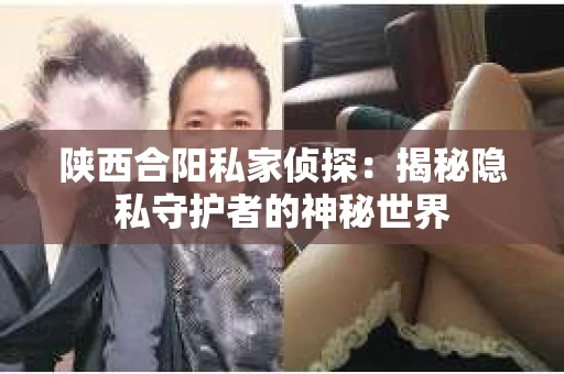 陕西合阳私家侦探：揭秘隐私守护者的神秘世界