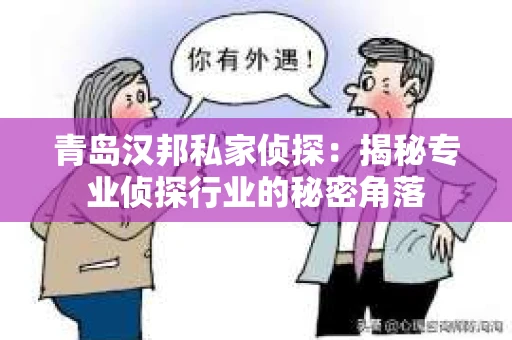 青岛汉邦私家侦探：揭秘专业侦探行业的秘密角落