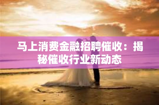 马上消费金融招聘催收：揭秘催收行业新动态