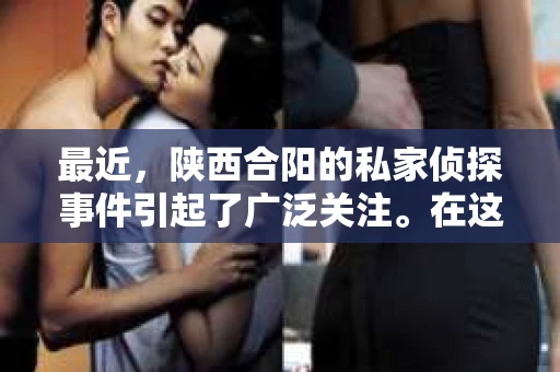 最近，陕西合阳的私家侦探事件引起了广泛关注。在这个信息爆炸的时代，隐私保护显得尤为重要。今天，我们就来聊聊这个事件，看看它背后的一些故事。