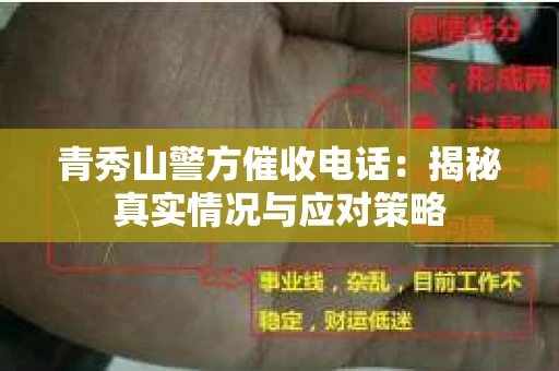 青秀山警方催收电话：揭秘真实情况与应对策略