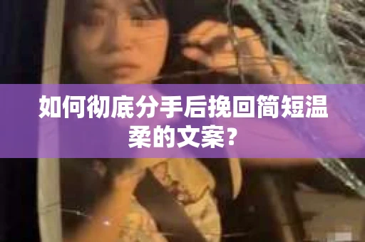 如何彻底分手后挽回简短温柔的文案？