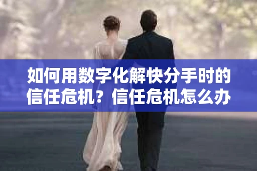 如何用数字化解快分手时的信任危机?信任危机怎么办? 如何用数字化解快分手时的信任危机?信任危机怎么办?