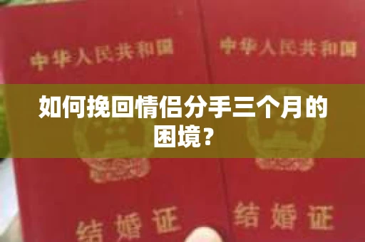 如何挽回情侣分手三个月的困境? 如何挽回情侣分手三个月的困境?